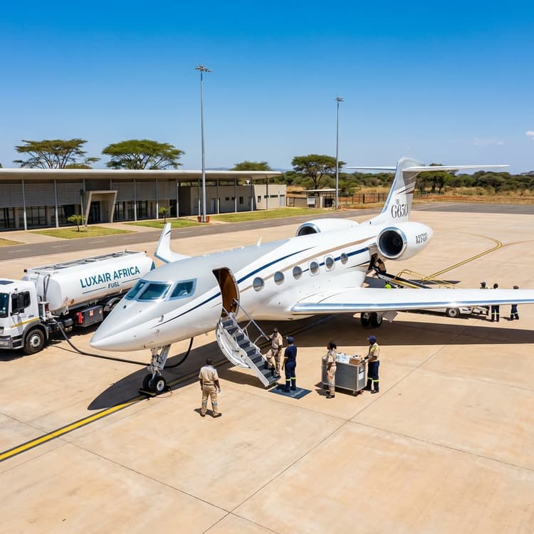 Private aviation operations and logistics in Africa